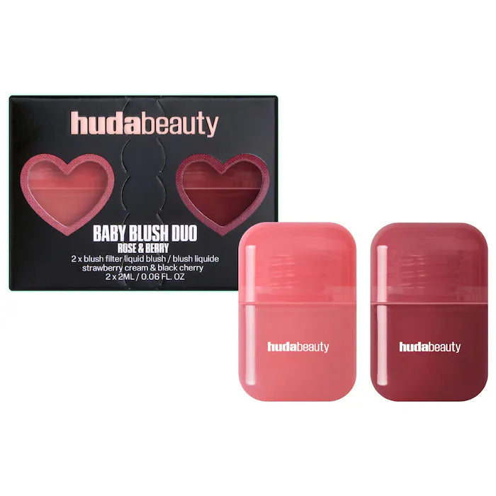HUDA BEAUTY Miniduo de fards � joues Baby Blush image 1
